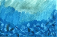 <h5>"Water 127", 2013, 14x22cm</h5>