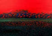 <h5>"Dynamic Landscape", 2008, 90x130cm</h5>