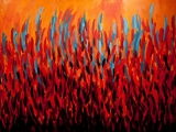 <h5>"Fire I", 2011, 150x200cm</h5>