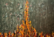 <h5>"Fire VI", 2012, 90x130cm</h5>