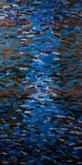 <h5>"Dynamics XVI", 2014, 200x100cm</h5>